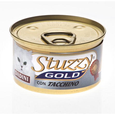 Stuzzy Gold Кусочки филе в соусе для взрослых кошек (с индейкой) – интернет-магазин Ле’Муррр