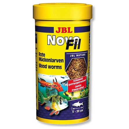 JBL NovoFil Дополнительный корм для привередливых аквариумных рыб, мотыль – интернет-магазин Ле’Муррр