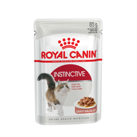 Royal Canin Instinсtive Кусочки паштета в соусе для взрослых кошек – интернет-магазин Ле’Муррр